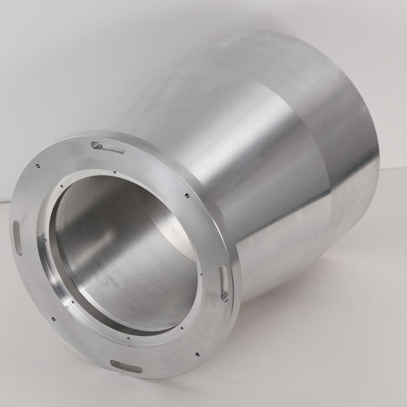 Behandling af roterende kropsdele med stor diameter